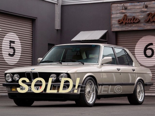 1988 BMW 535i Manual (E28) Multiple Concours Winner