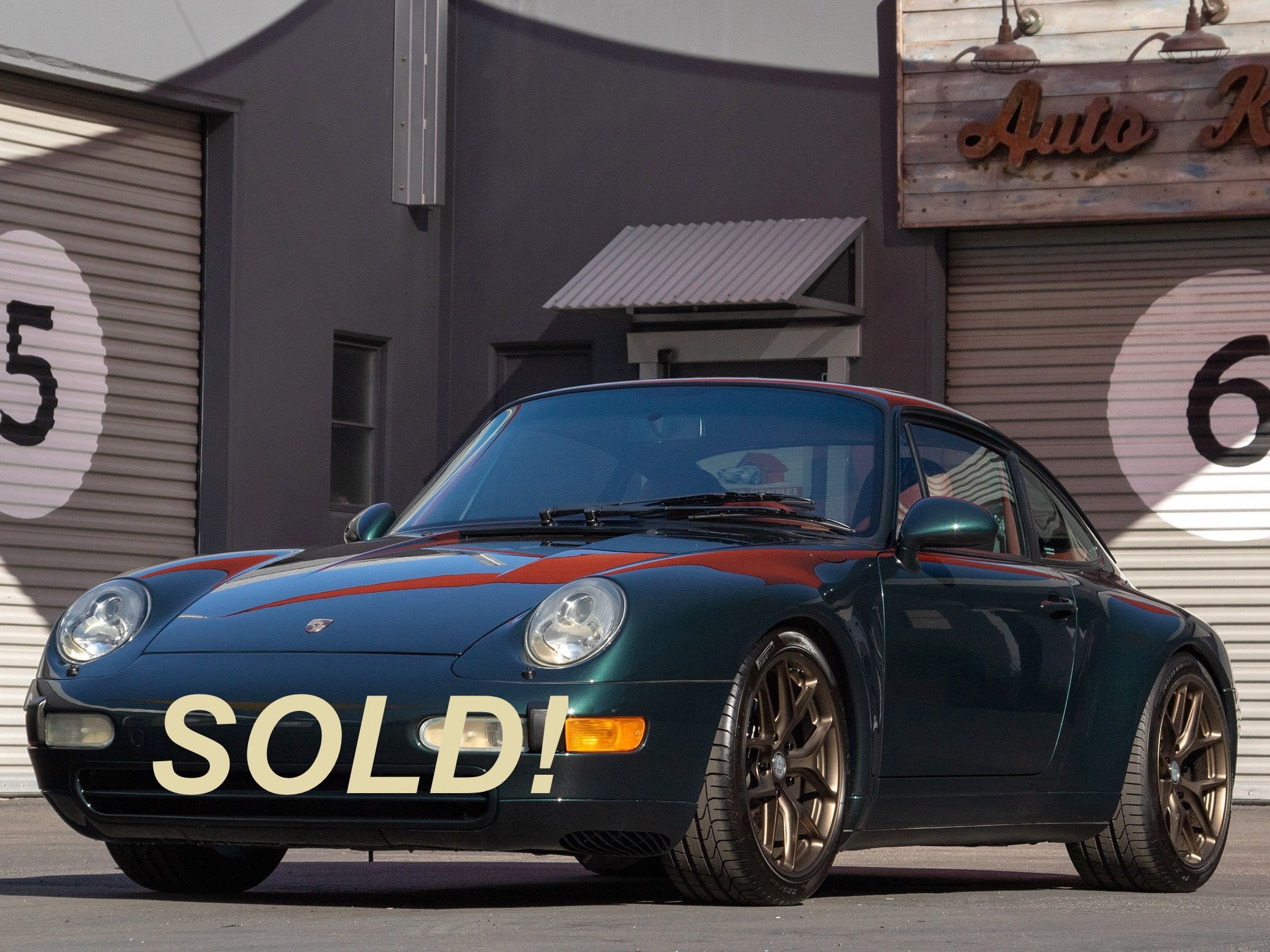 1997 Porsche 993 C2 Coupe 6-Speed Special Order Color