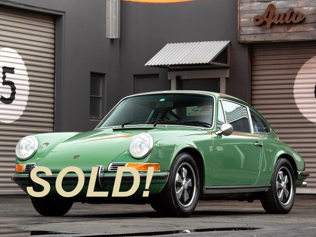 1969 Porsche 911 E Coupe PTS Leaf Green Numbers Matching