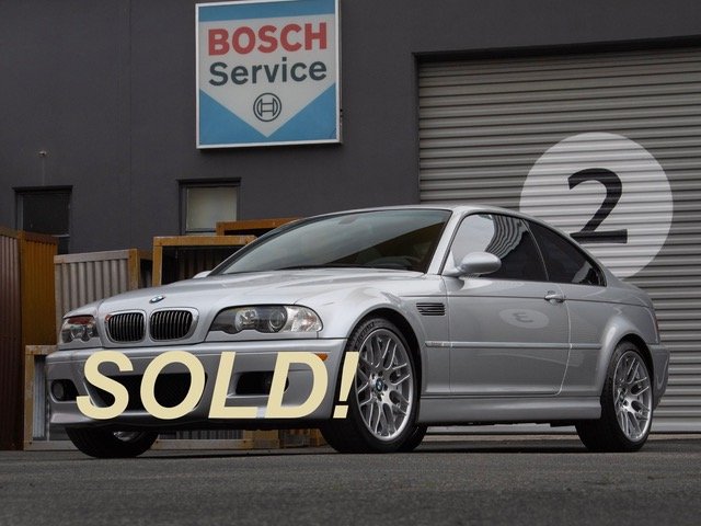 2005 BMW E46 M3 6-Speed Coupe Stock/Unmodified.