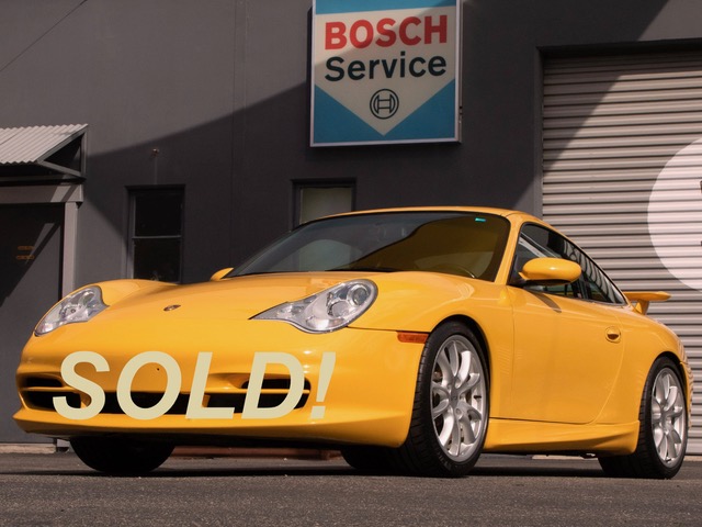 2004 Porsche 996.2 GT3 Coupe 1 of 148 in Speed Yellow Ceramic Brakes (PCCB)