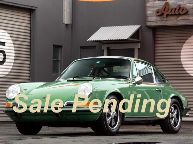 1969 Porsche 911 E Coupe #'s Match PTS Leaf Green 2.2L S Spec Fresh Drivetrain