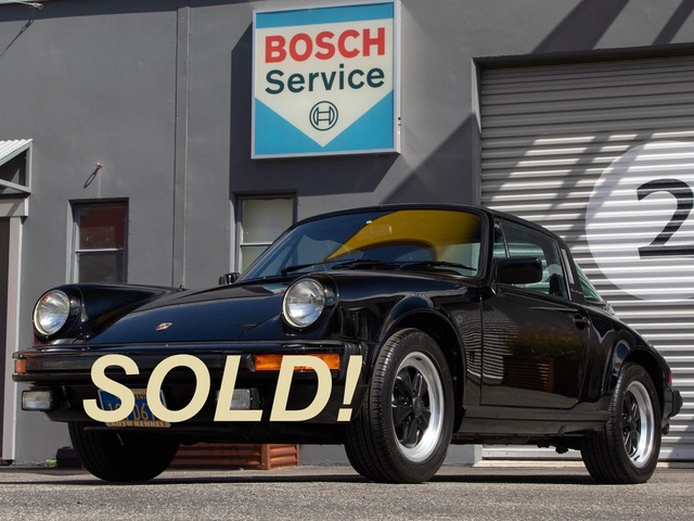 1981 Porsche 911 SC Targa 1 California Owner Original Paint / 20k Miles