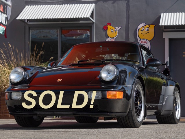 1994 Porsche 964 Carrera 4 Widebody Coupe 993 Twin Turbo Engine & 6-Speed Manual