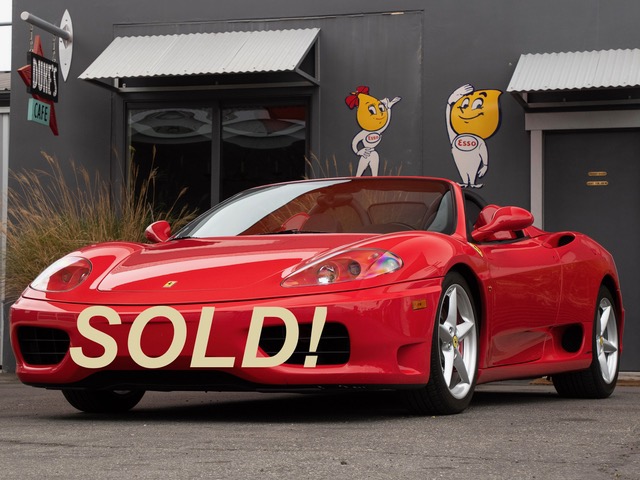 2002 Ferrari 360 Spider F1 1 SoCal Owner for 21 Years Complete Service History