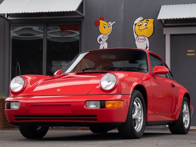 1992 Porsche 911/964 Carrera 2 Coupe 5-Speed Manual Original Paint COA Referrence Example