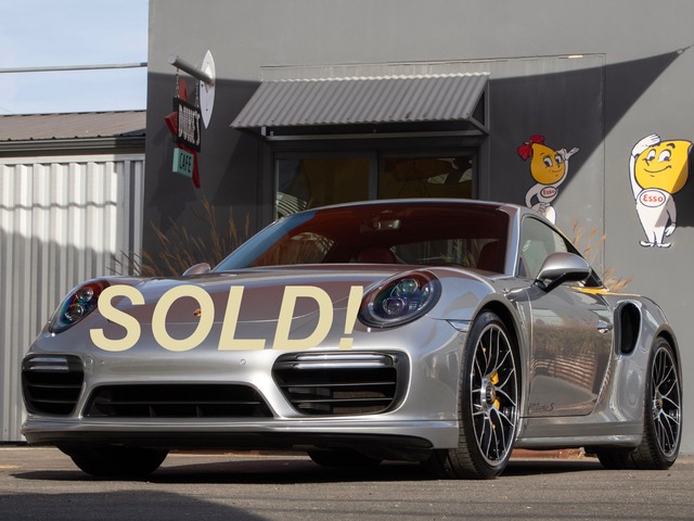 2018 Porsche 991.2 Turbo S Coupe Original Paint $210k MSRP Front
