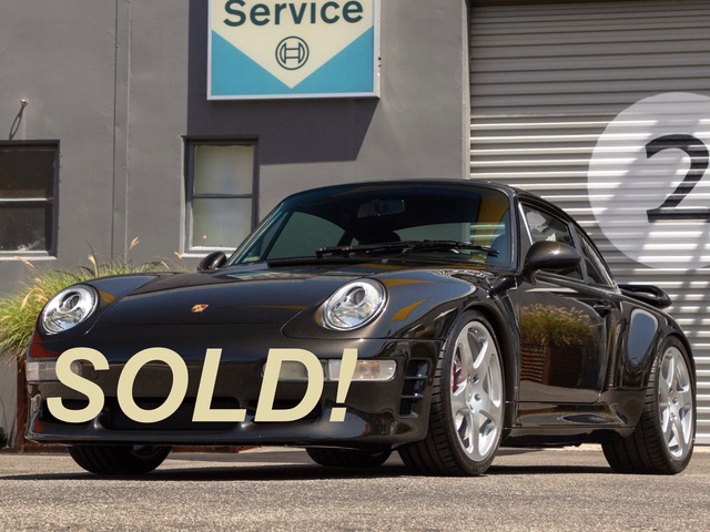 1996 Porsche 911 993 Turbo Coupe Factory Ruf Wheels & Bumpers