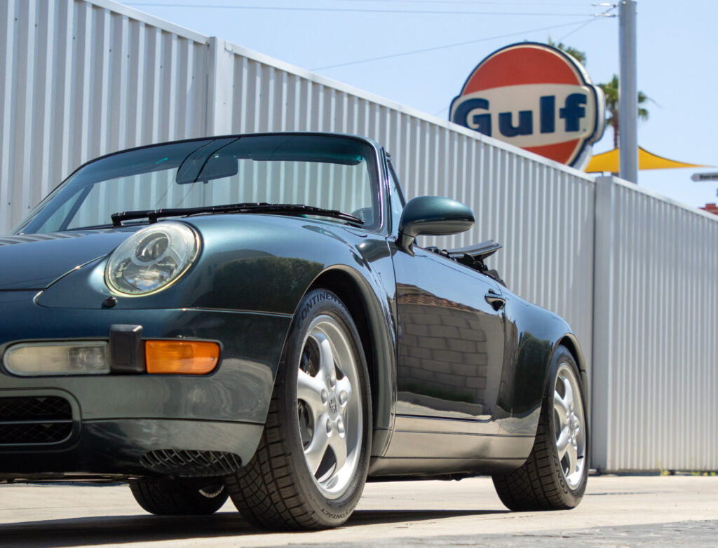 1995 Porsche 993 Carrera Cabriolet 6-Speed Manual Aventurine Green