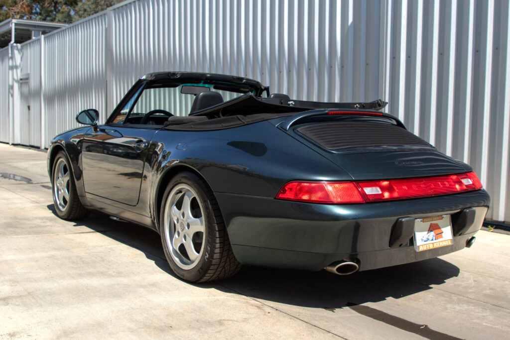 1995 Porsche 993 Carrera Cabriolet 6-Speed Manual Aventurine Green