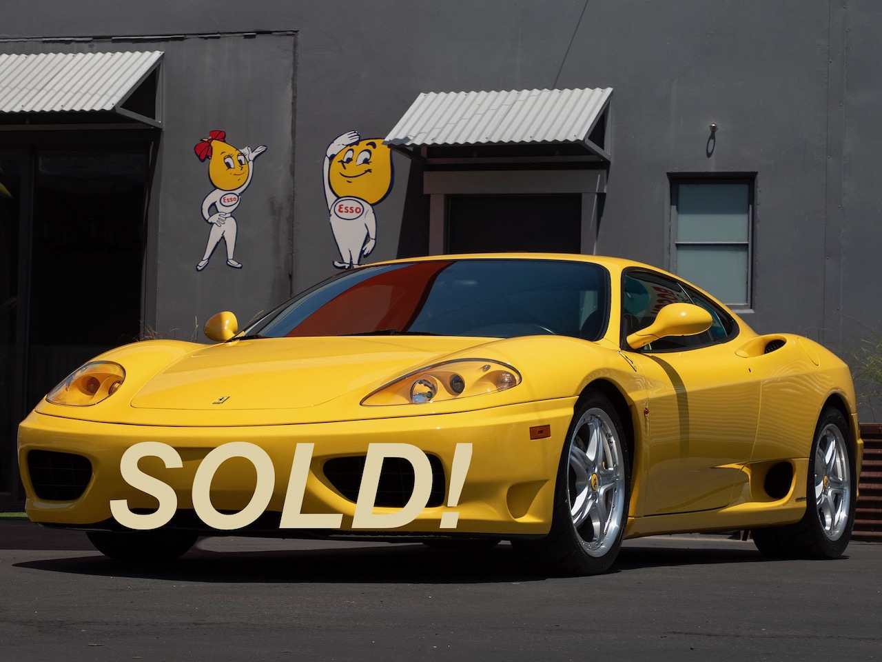 2003 Ferrari 360 Modena Factory Gated 6-Speed Manual Capristo Exhaust System Daytona Seats Cold A/C