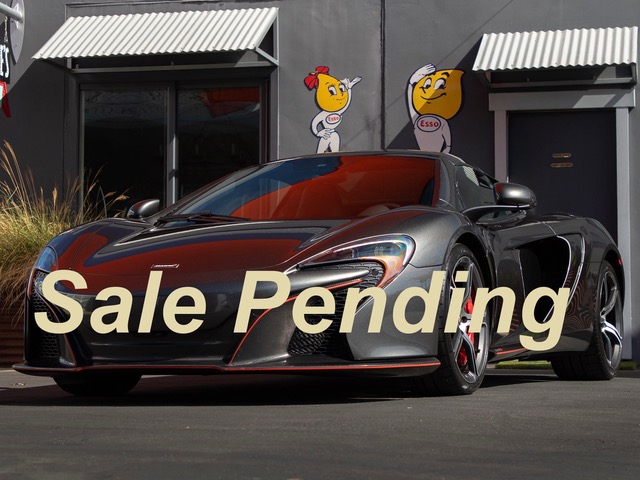2015 McLaren 650S Spider $326k MSRP Original Paint Carbon Interior & Exterior Nose Lift Sport Exhaust Full Leather