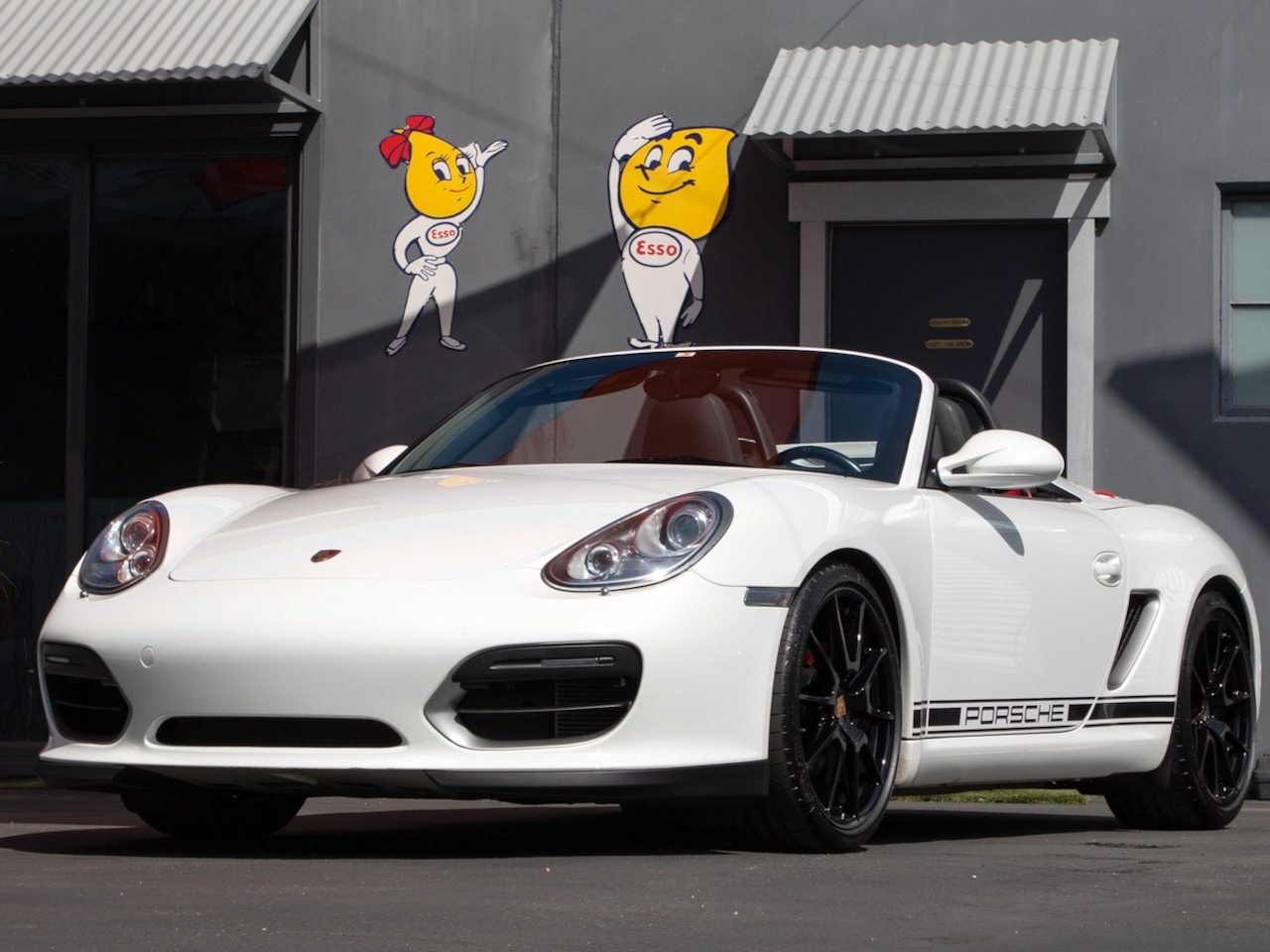 2011 Porsche Boxster Spyder (987.2) Sport Exhaust Sport Chrono Original Paint Sport Design Steering Wheel