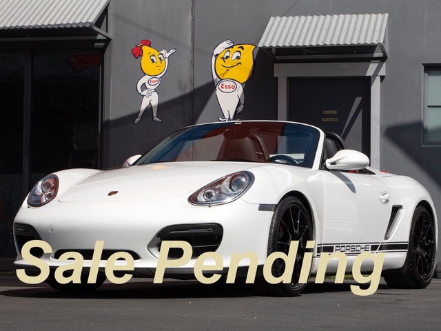2011 Porsche Boxster Spyder (987.2) Sport Exhaust Sport Chrono Original Paint Sport Design Steering Wheel